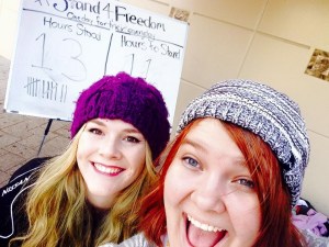 Sarah and Shelly - total legends