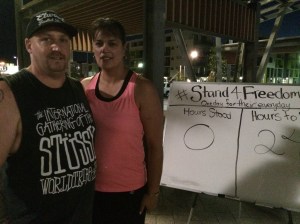 Matt and Tereza stopped by and signed the petition